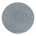 Grey large round outdoor playground floor mats